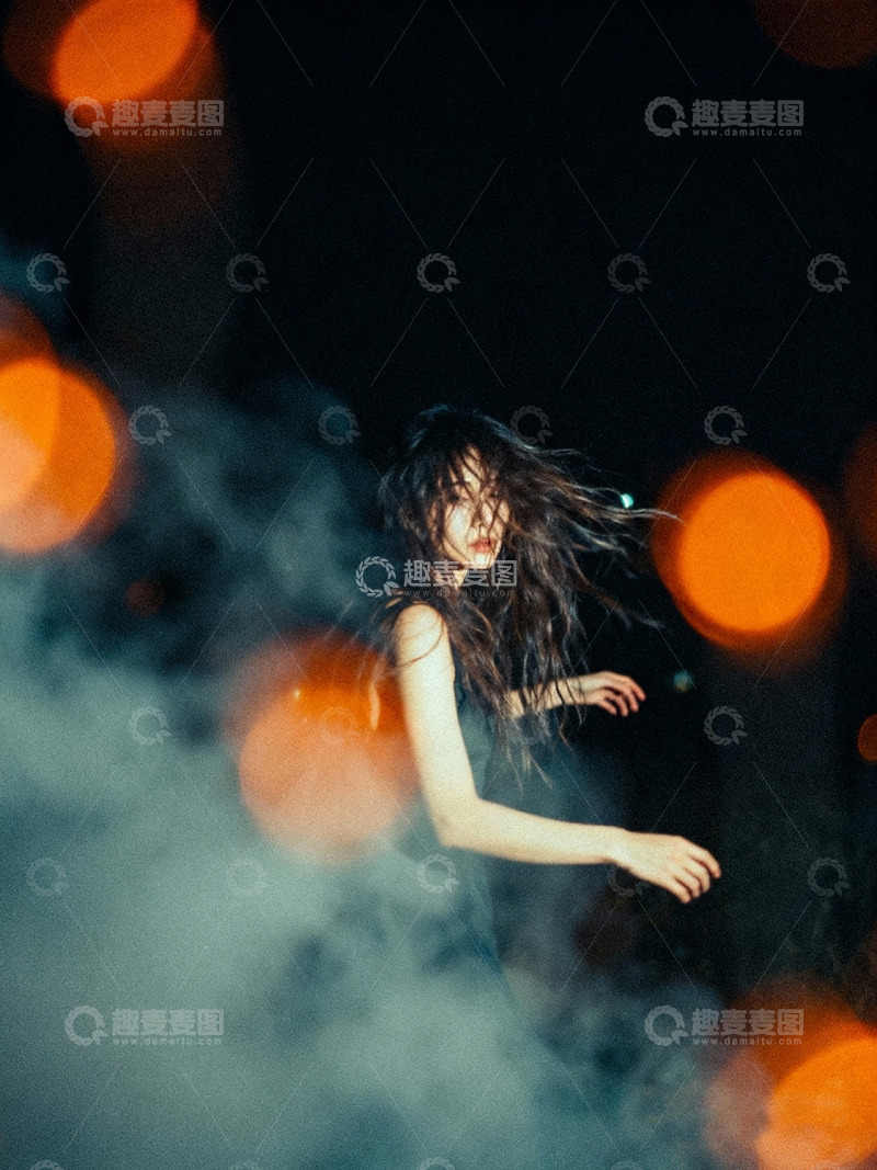 高清大图下载【趣麦麦图】粗颗粒胶片质感梦幻光