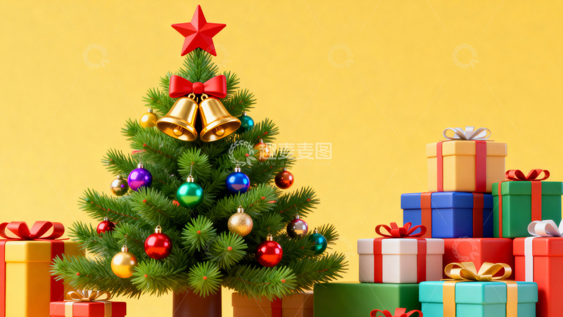 高清大图下载【趣麦麦图】圣诞节背景099