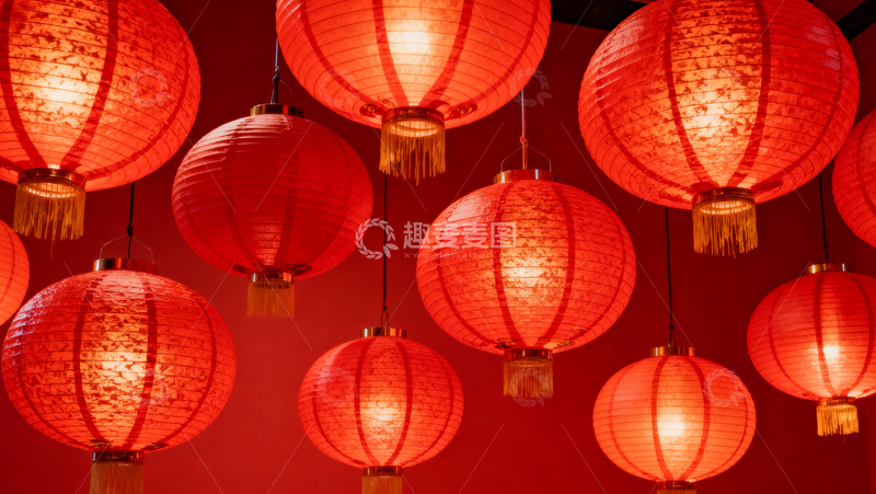 高清大图下载【趣麦麦图】新年元旦春节背景128