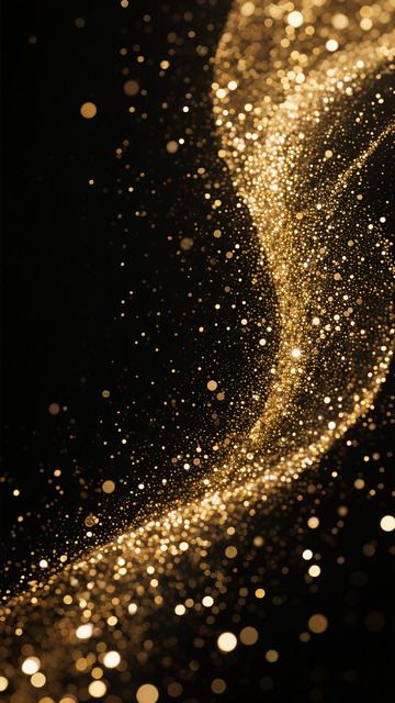 金光璀璨光影效果背景