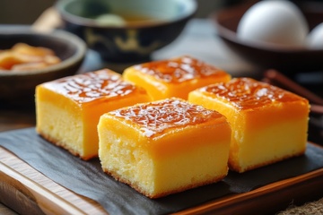 美味的蜂蜜蛋糕