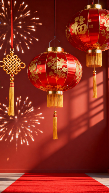 新年元旦春节背景_竖屏205