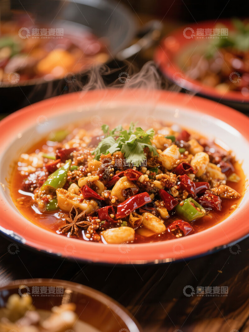 高清大图下载【趣麦麦图】江湖菜  大盘    满足