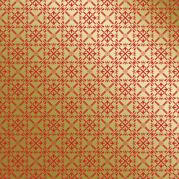 红金中式喜庆花纹背景669