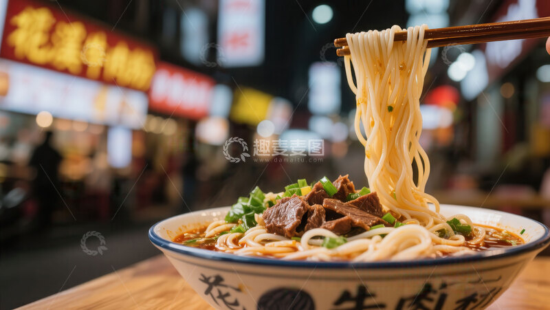 高清大图下载【趣麦麦图】牛肉粉  汤清  记忆 