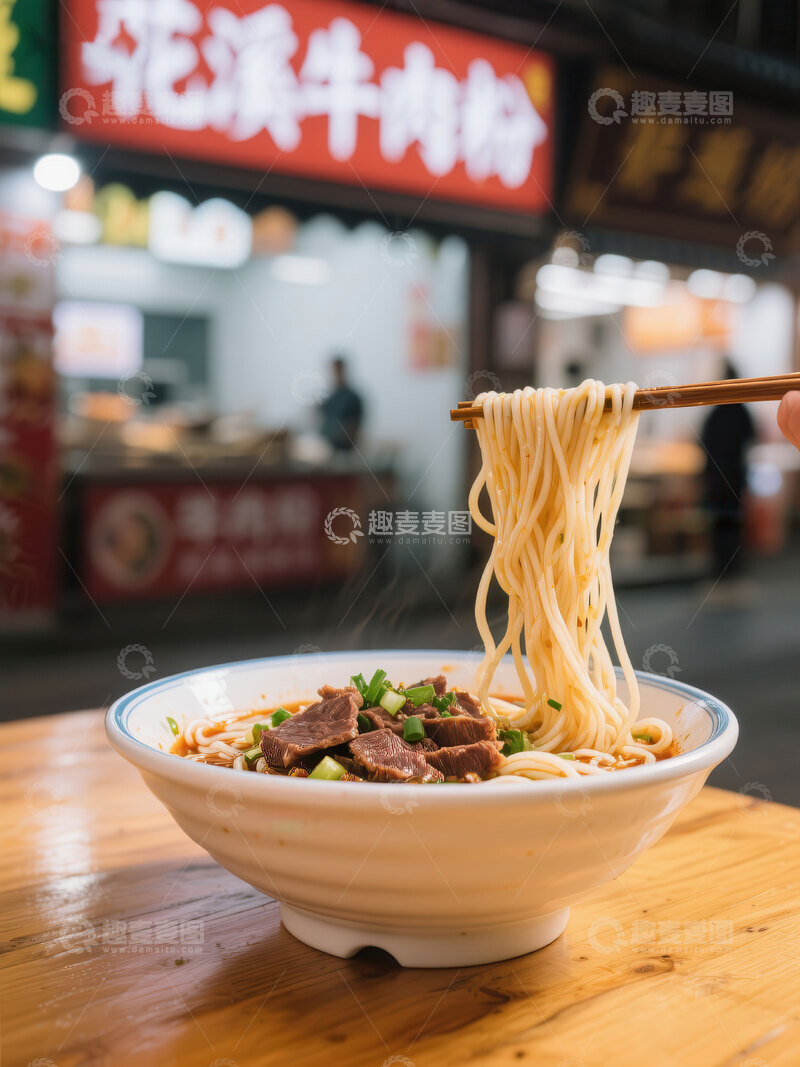 高清大图下载【趣麦麦图】牛肉粉  汤清    符号  