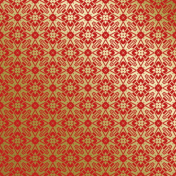 红金中式喜庆花纹背景681