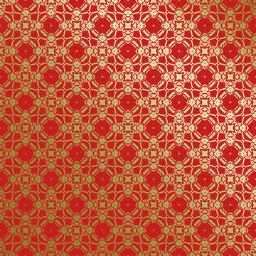 红金中式喜庆花纹背景686