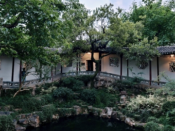 苏州沧浪亭景观