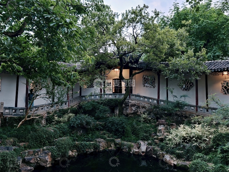 高清大图下载【趣麦麦图】苏州沧浪亭景观