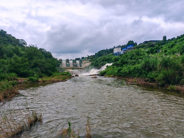 山水河流自然风光摄影