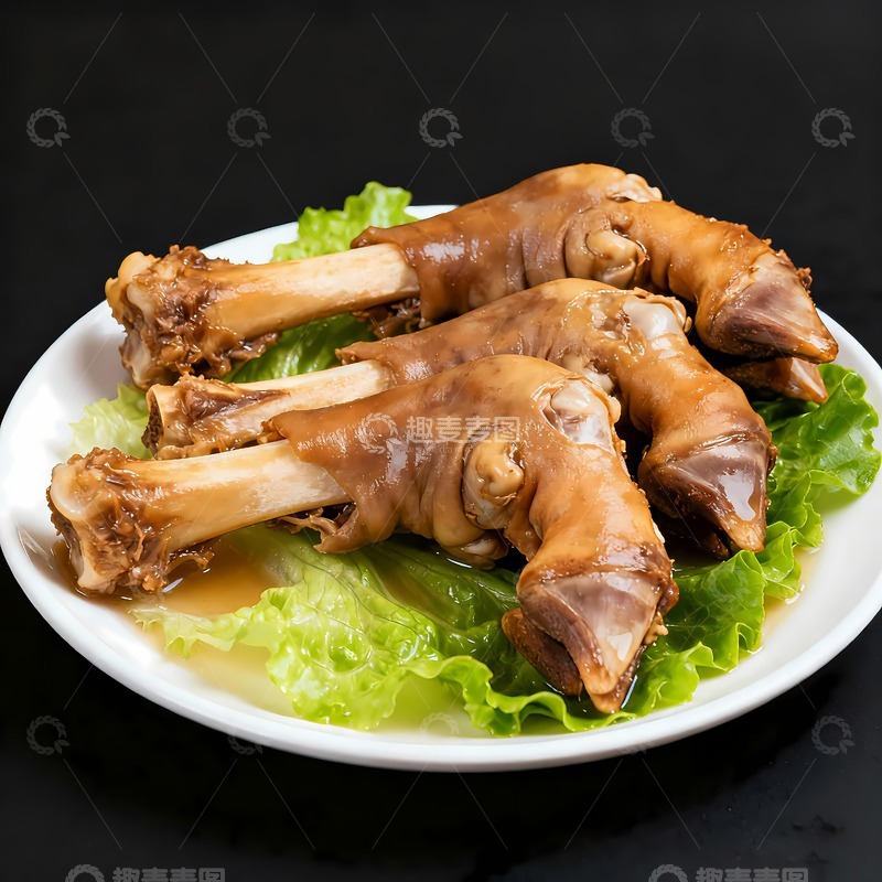 高清大图下载【趣麦麦图】美味软烂羊蹄
