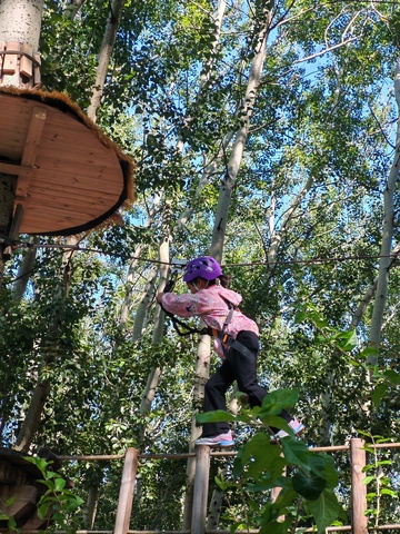 高空冒险儿童运动木塔