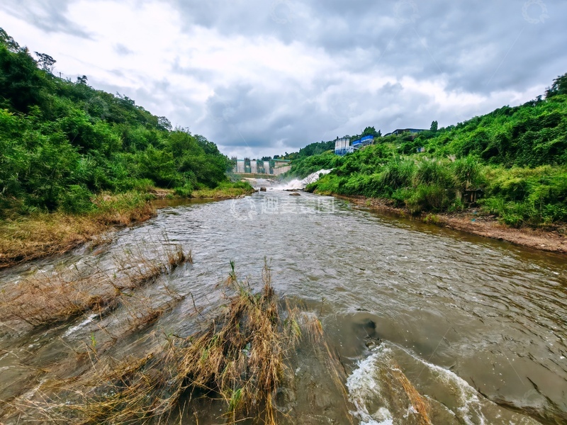 高清大图下载【趣麦麦图】山间溪流自然风光摄影