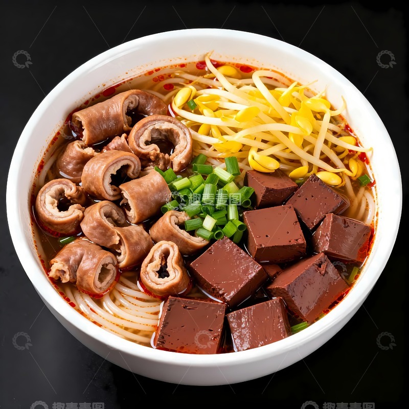 高清大图下载【趣麦麦图】一碗美味肠旺面