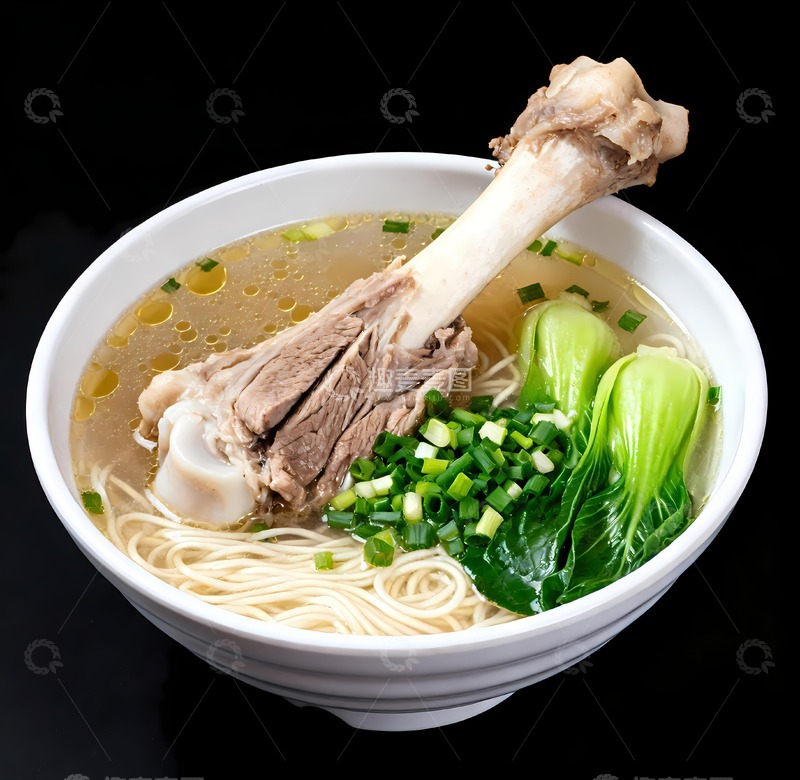 高清大图下载【趣麦麦图】筒骨面筒骨粉