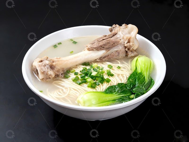 高清大图下载【趣麦麦图】筒骨粉筒骨面