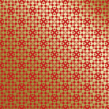 红金中式喜庆花纹背景693