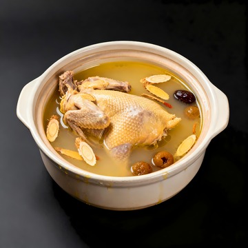 营养健康药膳鸡