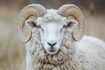 大角羊动物摄影