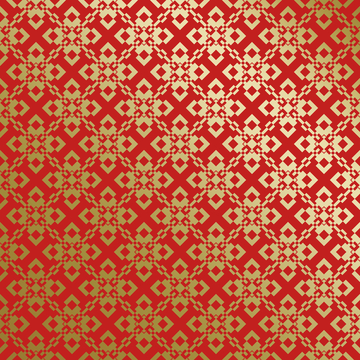 红金中式喜庆花纹背景720