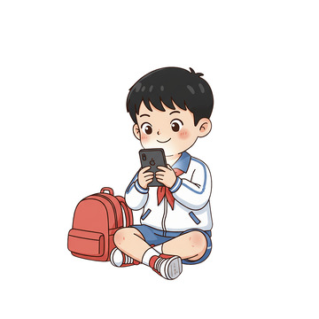 卡通小学生3