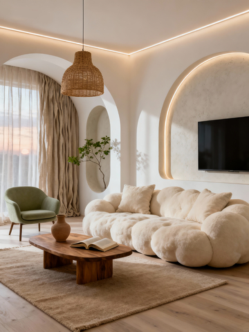 奶油风室内装修3