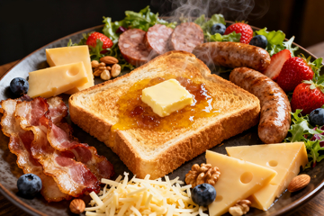 美式早餐拼盘14