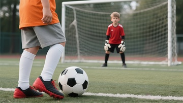 足球场训练场景