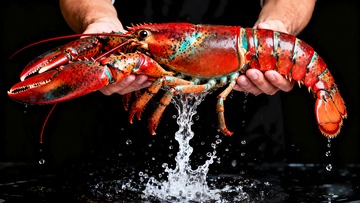 新鲜波士顿龙虾