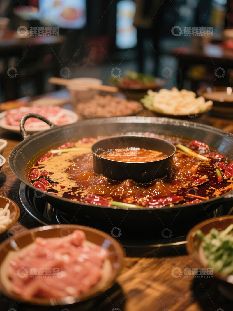 高清大图下载【趣麦麦图】火锅  麻辣 淋漓 