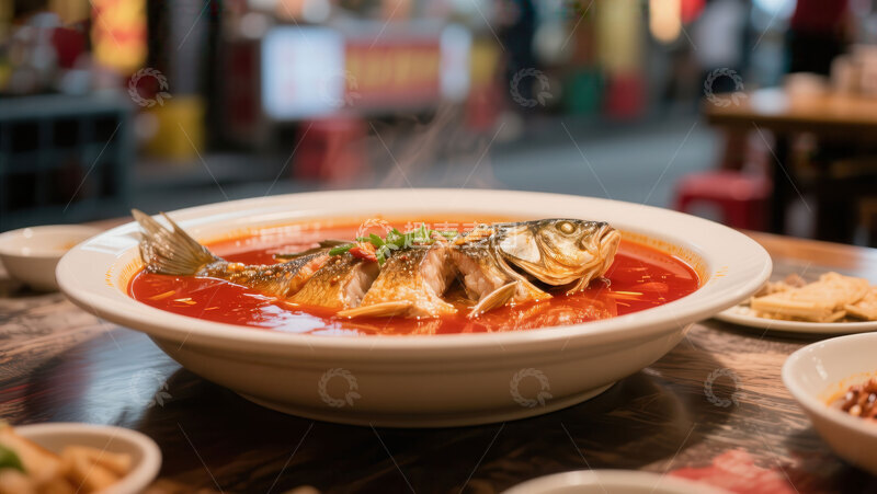 高清大图下载【趣麦麦图】酸汤鱼  红酸 鲜美 