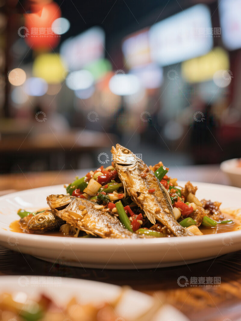 高清大图下载【趣麦麦图】小炒鱼  鲜嫩 江西