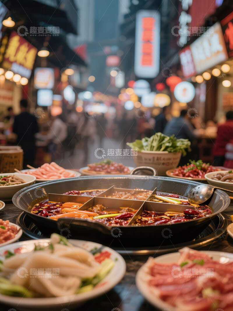 高清大图下载【趣麦麦图】火锅  麻辣 过瘾 