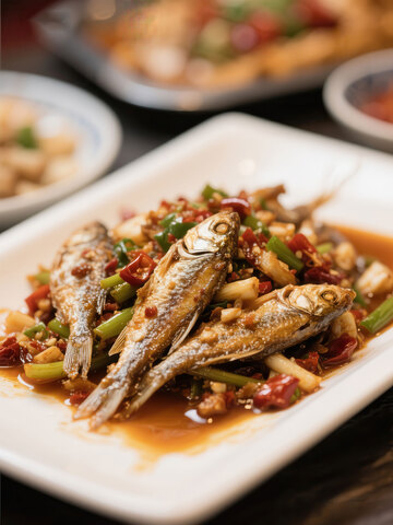 小炒鱼  鲜嫩 快炒 