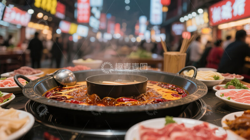 高清大图下载【趣麦麦图】火锅  麻辣 痛快 