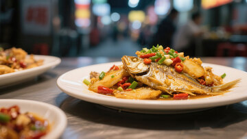 小炒鱼  鲜嫩  镬气 