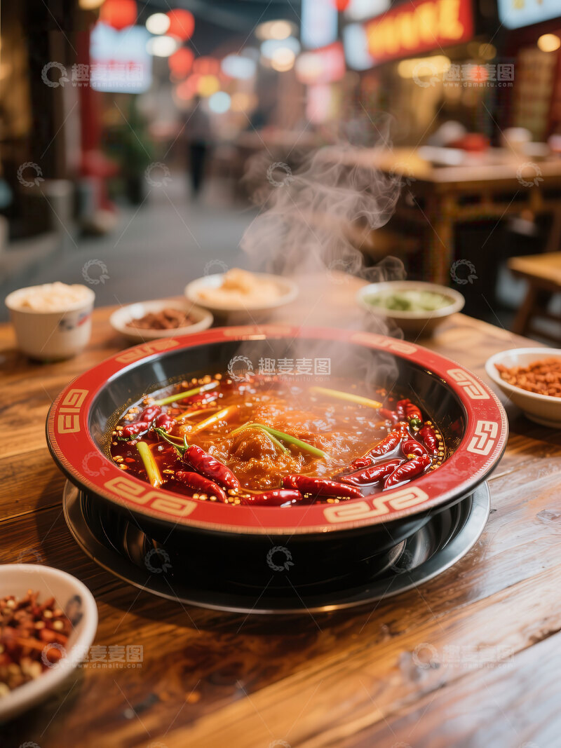高清大图下载【趣麦麦图】火锅  麻辣  情怀