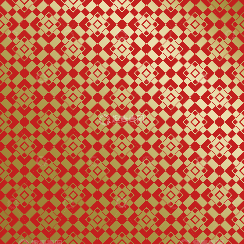 源文件下载【趣麦麦图】红金中式喜庆花纹背景730