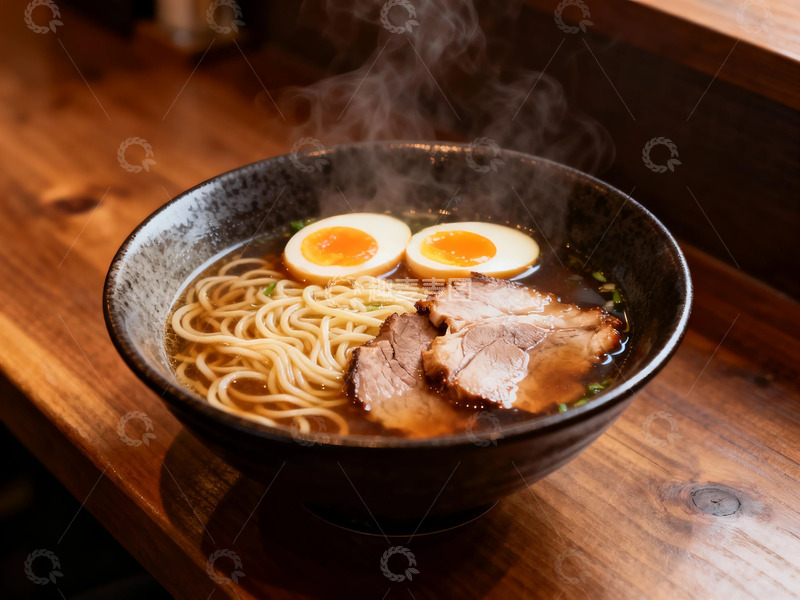高清大图下载【趣麦麦图】日式拉面美食摄影图片