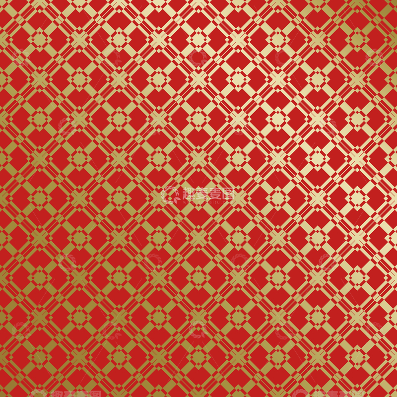 源文件下载【趣麦麦图】红金中式喜庆花纹背景727