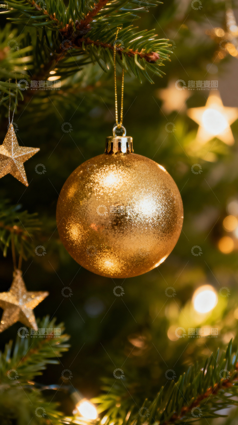 高清大图下载【趣麦麦图】圣诞节背景_竖屏028