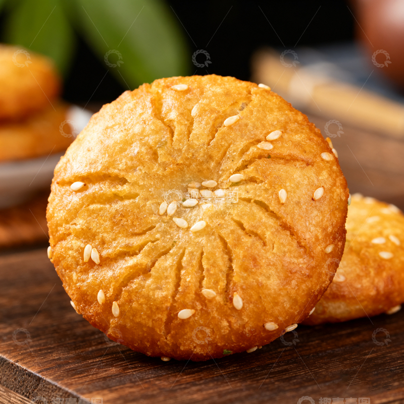 高清大图下载【趣麦麦图】广式咸煎饼美食摄影照片