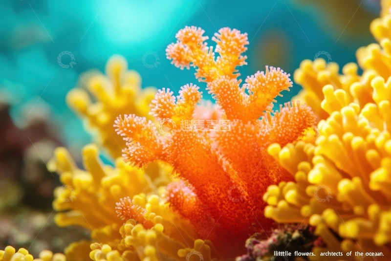 高清大图下载【趣麦麦图】海底的珊瑚丛摄影