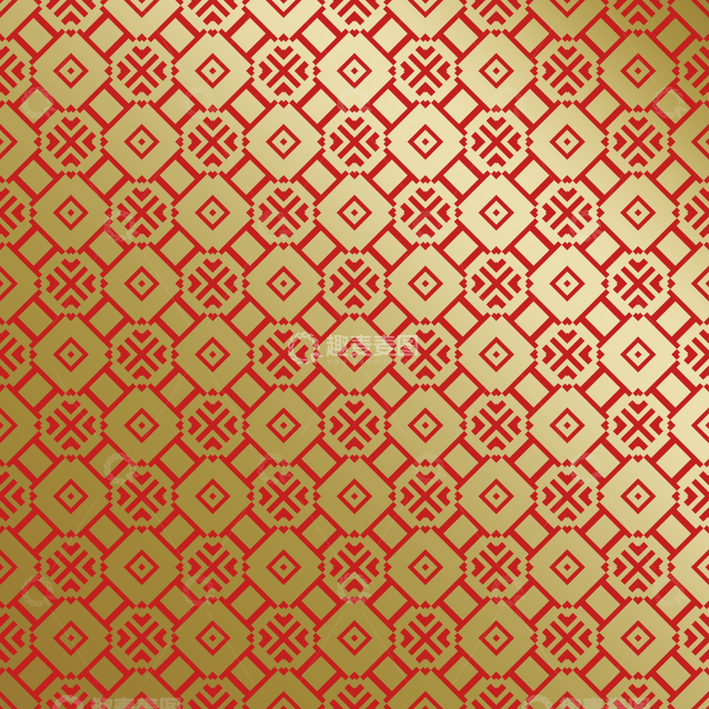 源文件下载【趣麦麦图】红金中式喜庆花纹背景762