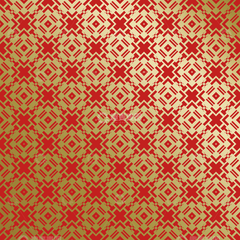 源文件下载【趣麦麦图】红金中式喜庆花纹背景770