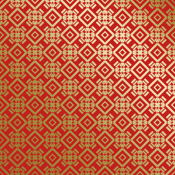 红金中式喜庆花纹背景768