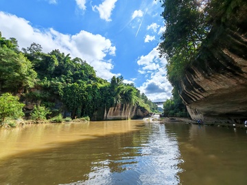 自然风光河流峡谷景观