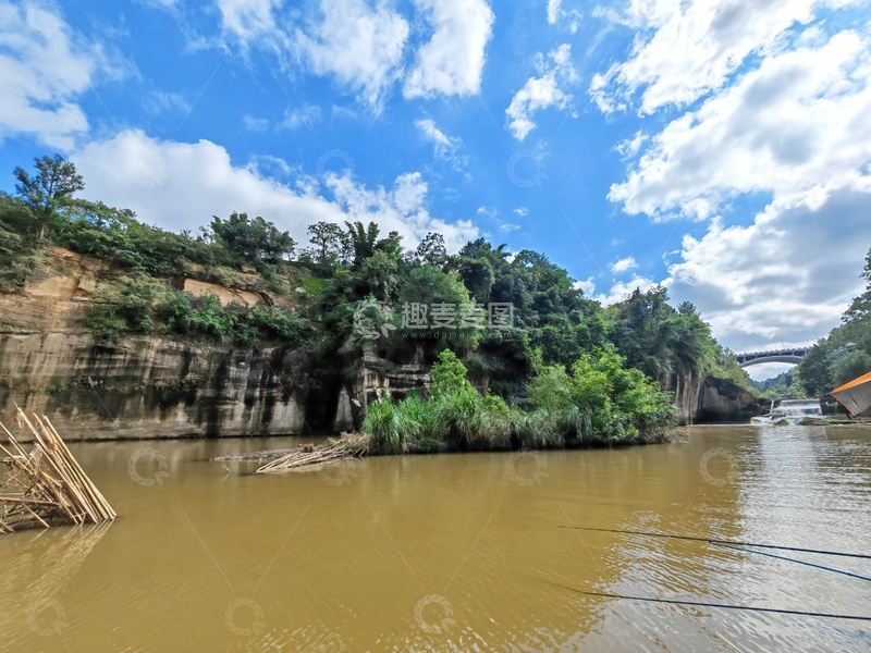 高清大图下载【趣麦麦图】河岸风光自然景色摄影