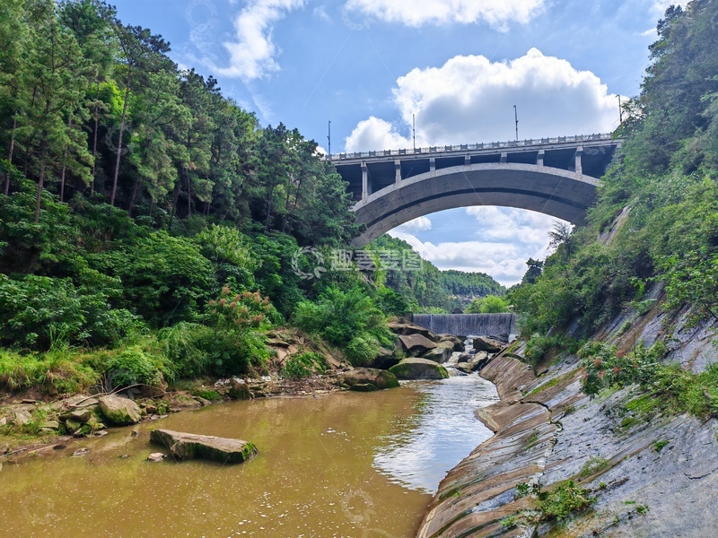 高清大图下载【趣麦麦图】拱桥山水风光摄影